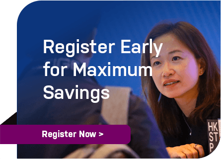 Register Early for Maximum Savings